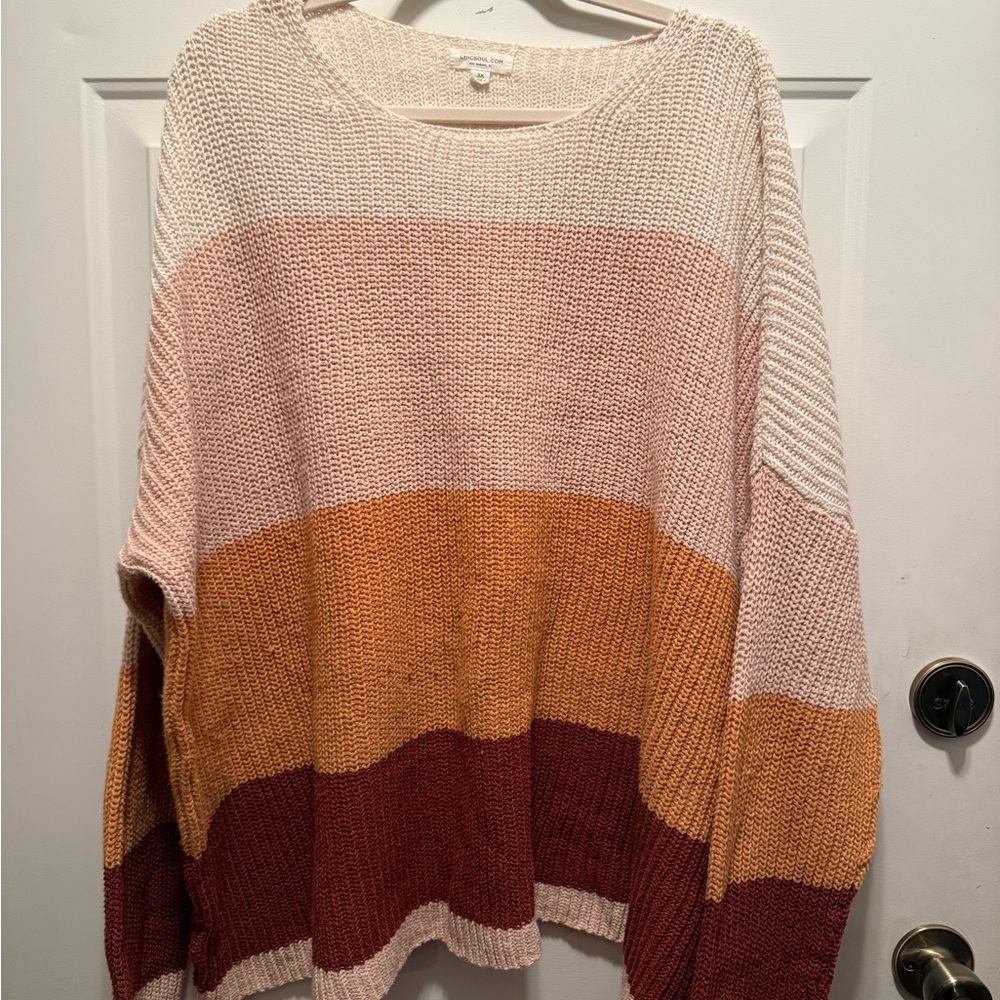Colorful Striped Sweater